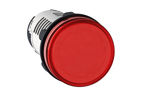 Лампа сигнальная 22мм 230В LED красная SchE XB7EV04MP